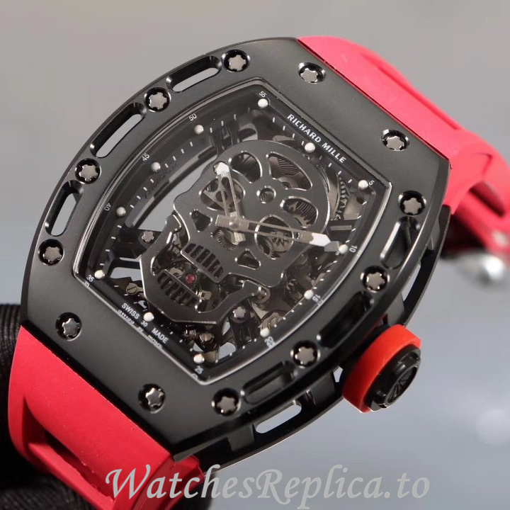 Richard Mille Replica RM052 Rubber strap 50MM - WatchesReplica.is