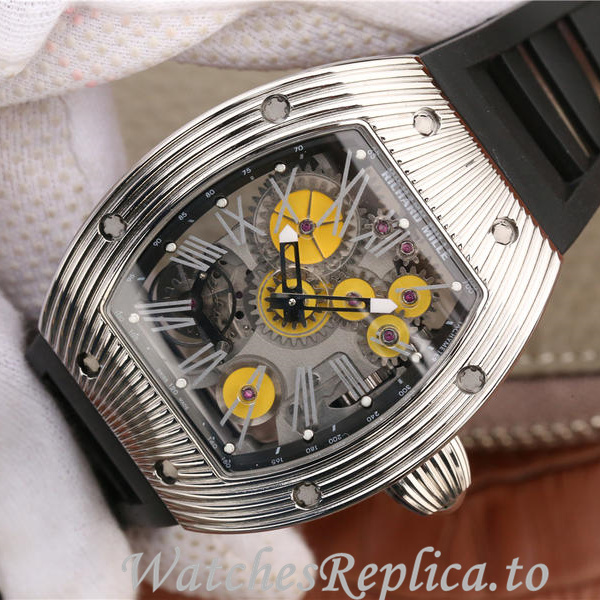 Richard Mille Replica RM018 Rubber strap 48MM - WatchesReplica.is