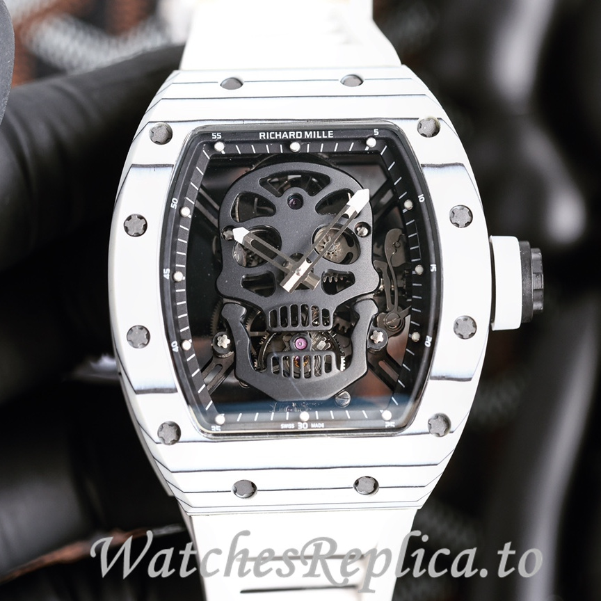 Richard Mille Replica RM052 Rubber strap 50MM - WatchesReplica.is
