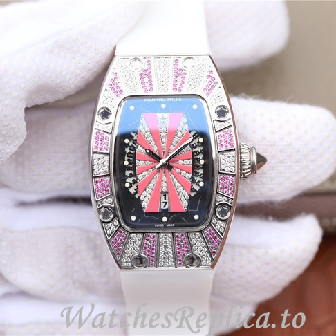 Richard Mille Replica RM007 Rubber strap 45MM - WatchesReplica.is