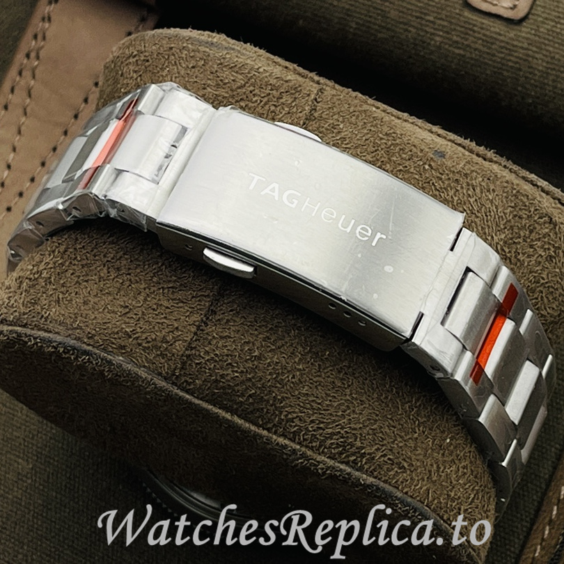 Tag Heuer Replica Autavia Stainless steel strap 42MM - WatchesReplica.is