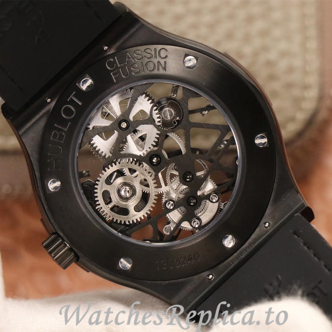 Hublot Replica Classic Fusion Series Leather strap 45MM - WatchesReplica.is