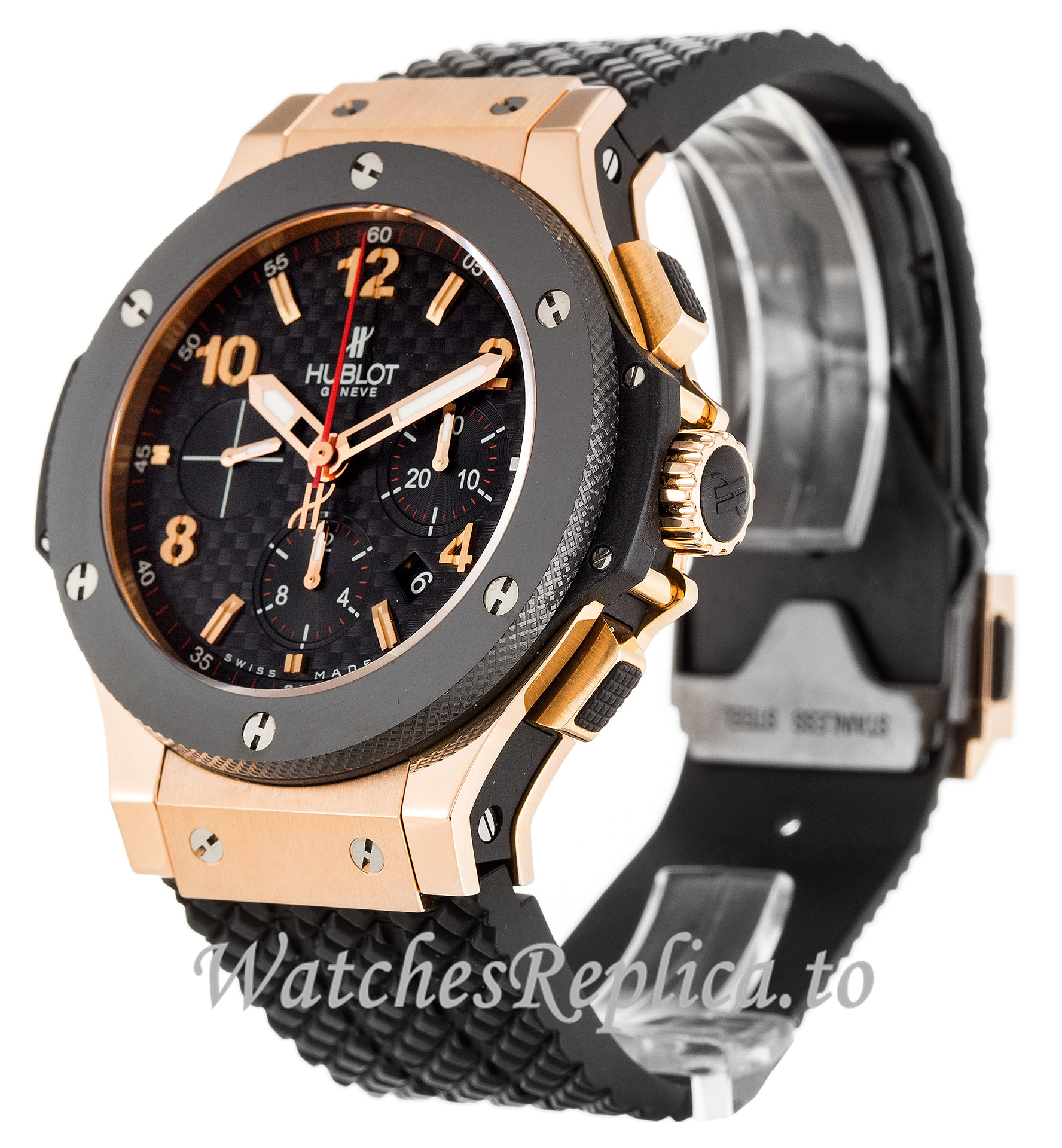 Hublot 44mm Black Dial 301.PB.131.RX 44 MM - WatchesReplica.is