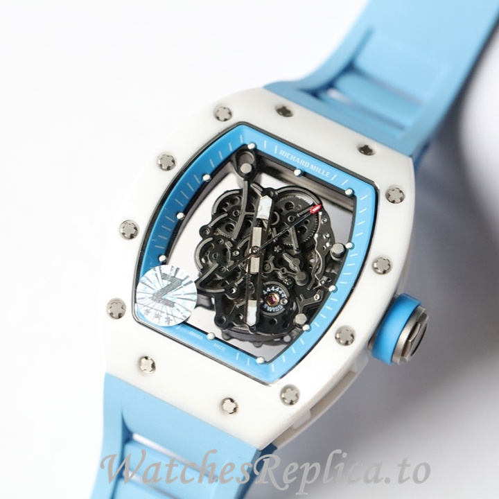 Richard Mille Replica RM055 Rubber strap 50MM - WatchesReplica.is
