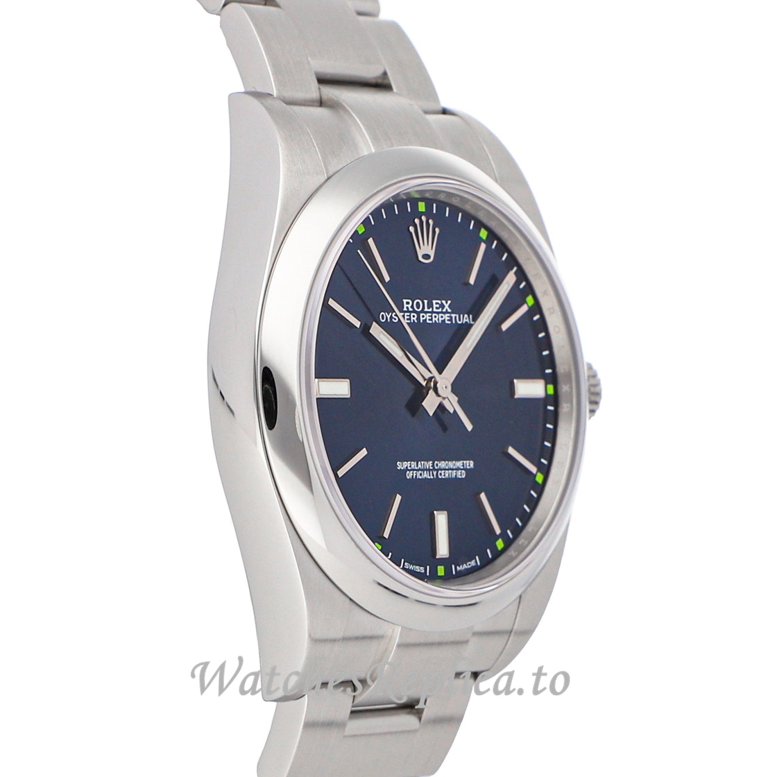 Replica Rolex Oyster Perpetual 114300 0003 39MM Mens Watch - WatchesReplica.is
