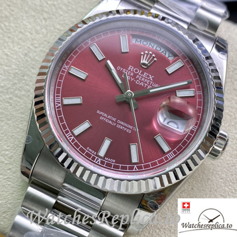 Swiss Rolex Datejust 118239 Replica Stainless steel strap 36MM - WatchesReplica.is