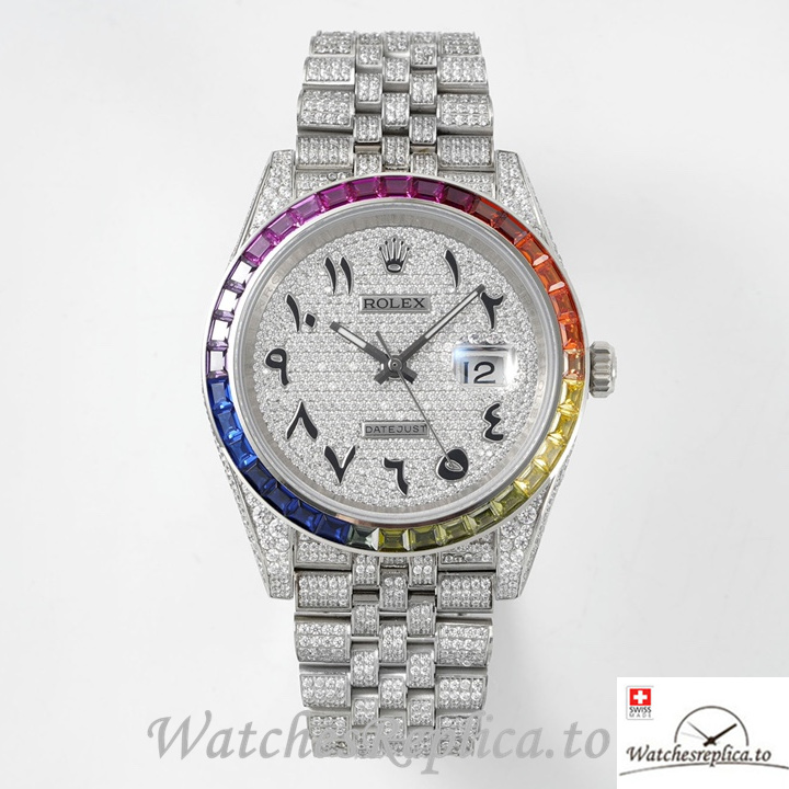 Swiss Rolex Datejust Replica 1263341 0018 Stainless steel strap 41MM - WatchesReplica.is