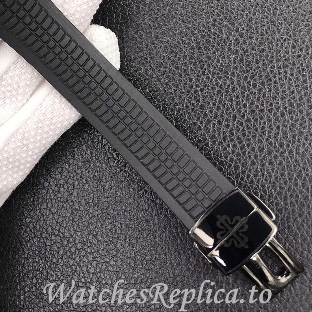 Patek Philippe Replica Aquanaut 5167 Rubber strap 40MM - WatchesReplica.is