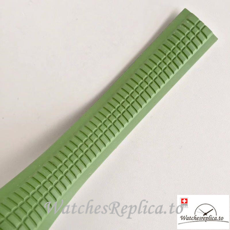 Swiss Patek Philippe Aquanaut Jumbo Replica 5167A-001 001 Green Strap 40.5MM - WatchesReplica.is