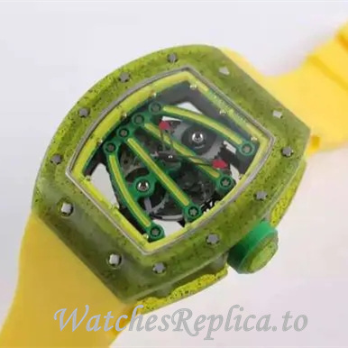 Richard Mille Replica RM59-01 Rubber strap 50MM - WatchesReplica.is