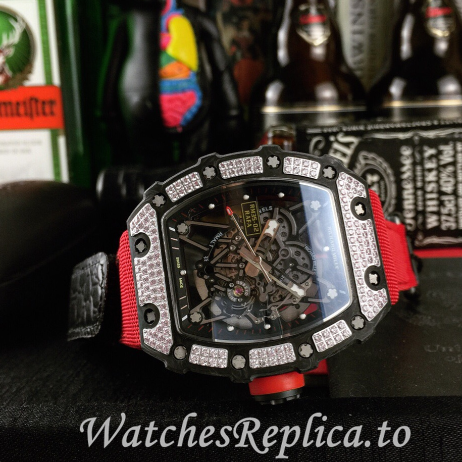Richard Mille Replica RM035-02 Canvas strap 50MM - WatchesReplica.is
