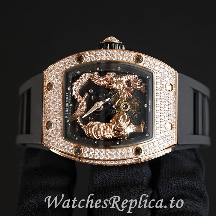 Richard Mille Replica RM51-01 Rubber strap 50MM - WatchesReplica.is
