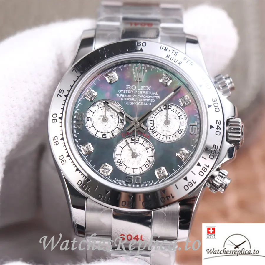 Swiss Rolex Daytona Replica 116509 Stainless steel strap 40MM - WatchesReplica.is