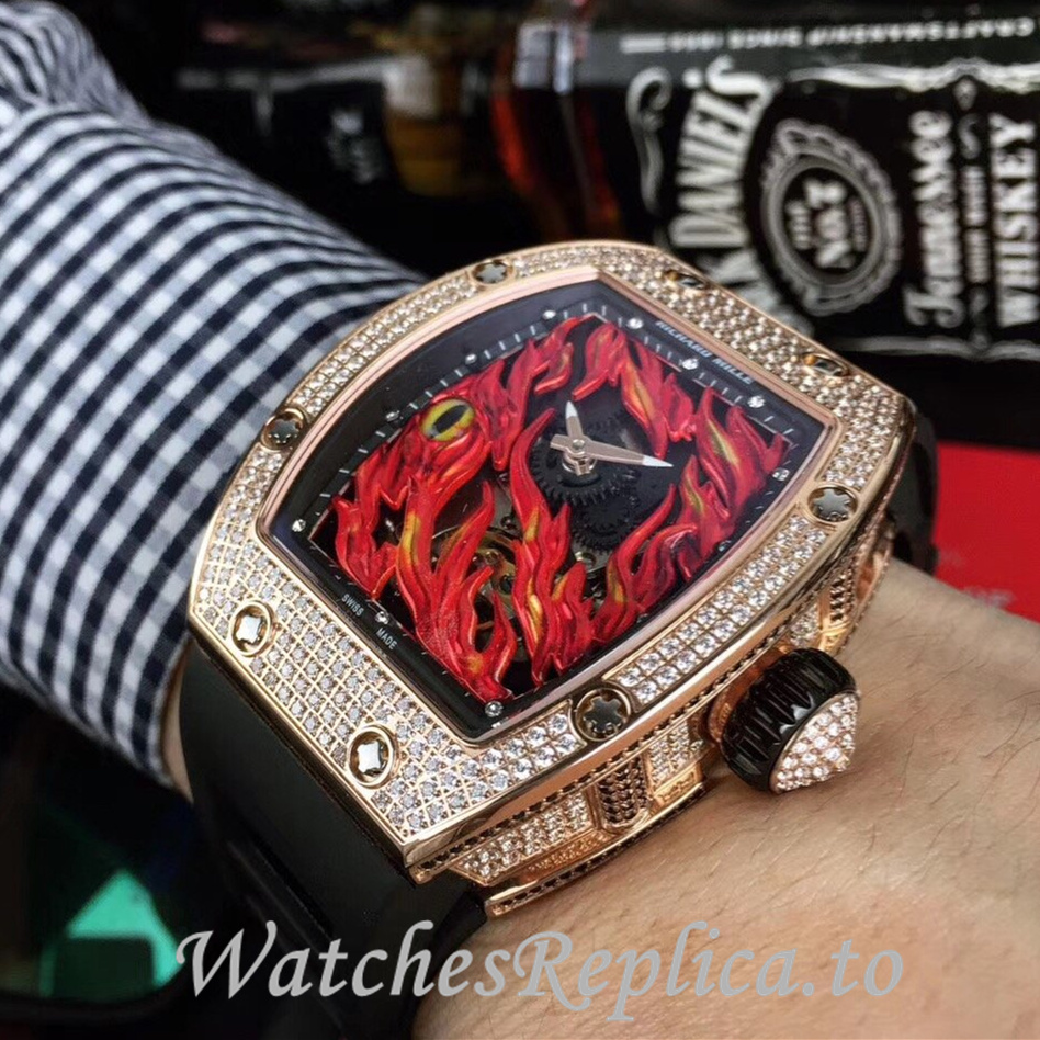 Richard Mille Replica RM23-02 Rubber strap 50MM - WatchesReplica.is
