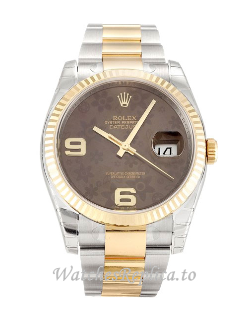 Rolex Datejust Floral Dial 116233 36MM - WatchesReplica.is