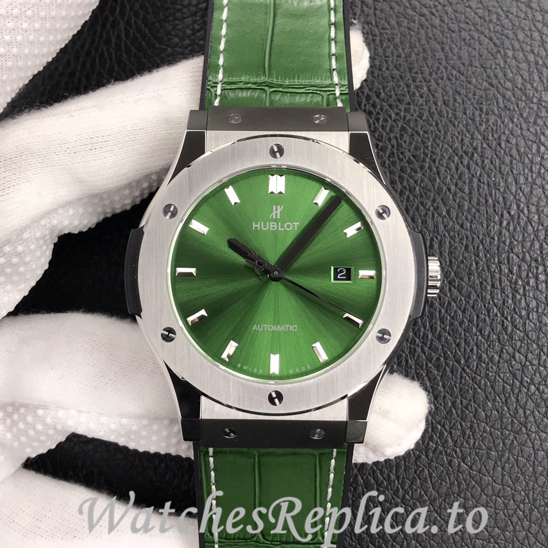 Hublot Replica Classic Fusion Series Leather strap 45MM - WatchesReplica.is