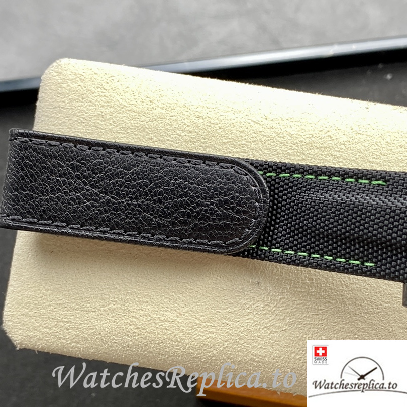 Swiss Rolex Sea Dweller Replica Canvas strap 40MM Green - WatchesReplica.is