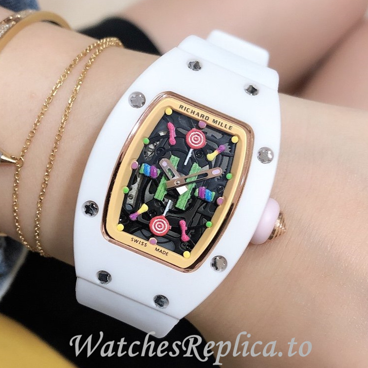 Richard Mille Replica RM37-01 Rubber strap 52.65x34.40MM - WatchesReplica.is