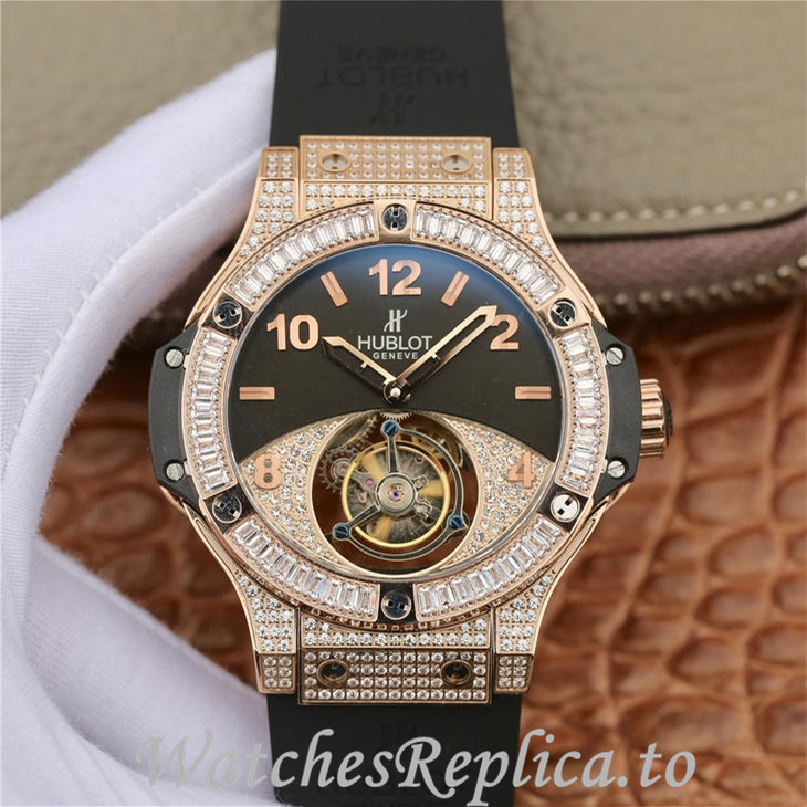 Hublot Replica Big Bang Rubber strap 44MM - WatchesReplica.is