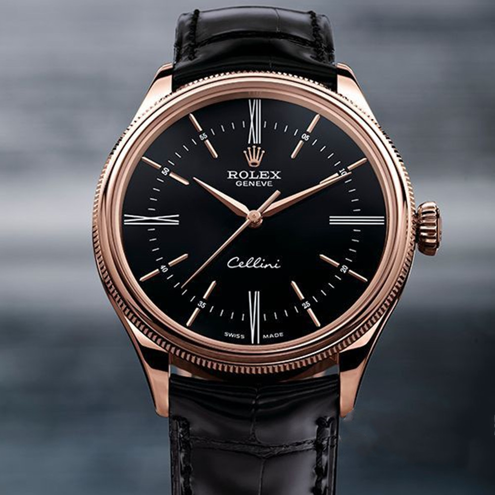 Replica Rolex Cellini 50505bkbk 39MM - WatchesReplica.is