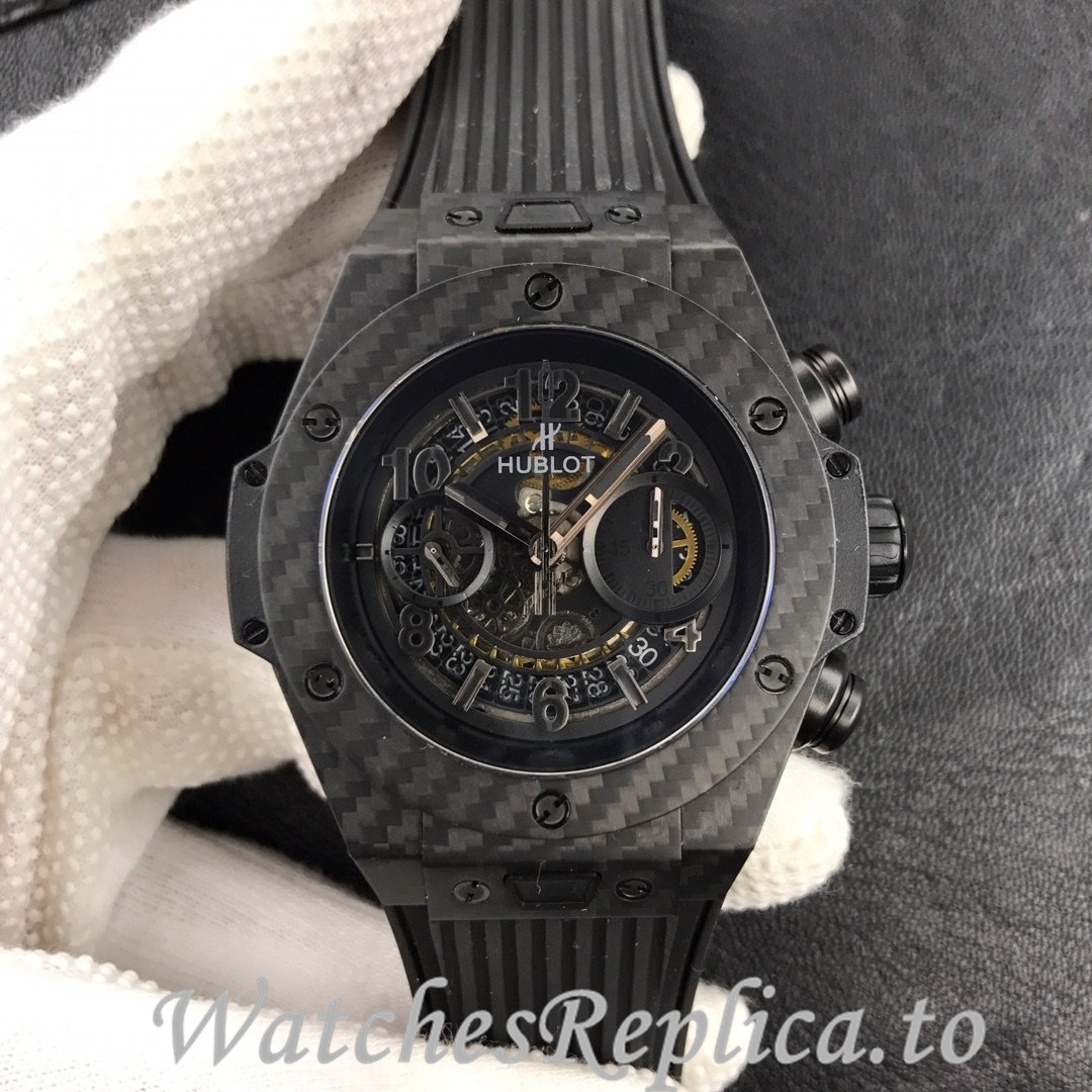Hublot Replica 411.NM.1170.RX Rubber strap 45MM - WatchesReplica.is