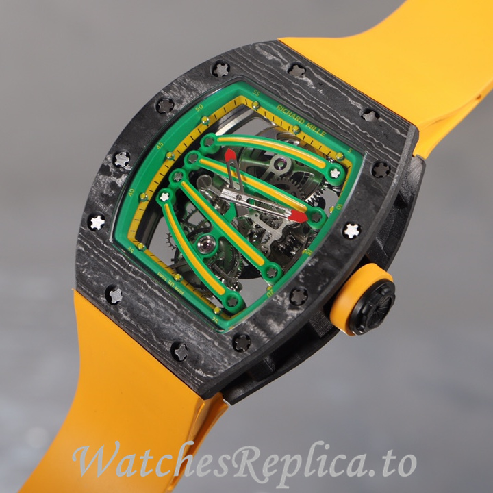 Richard Mille Replica RM59-01 Rubber strap 51MM - WatchesReplica.is