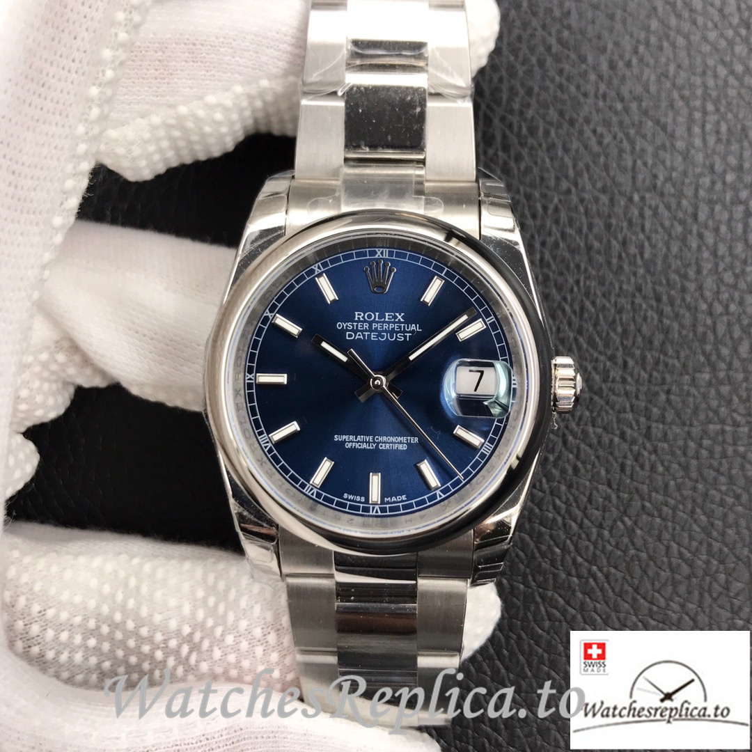 Swiss Rolex Datejust 126334 Replica Stainless steel strap 41MM - WatchesReplica.is