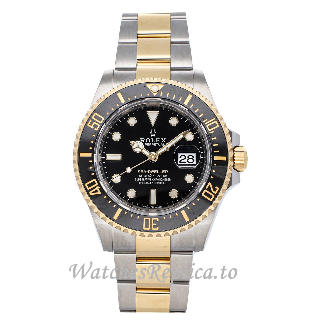 Replica Rolex Sea Dweller Deepsea 126603 0001 43MM - WatchesReplica.is