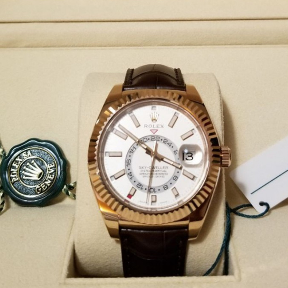 Replica Rolex Sky-Dweller m326138-0010 42MM - WatchesReplica.is