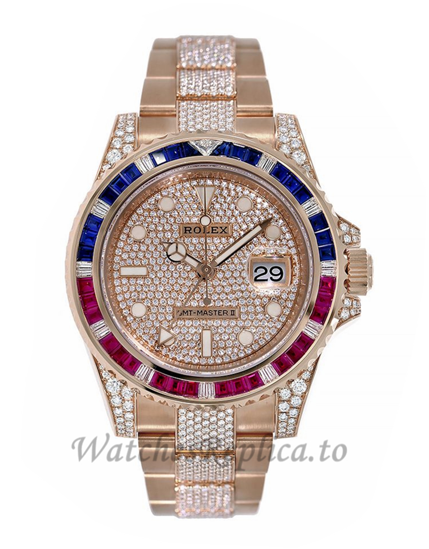 Rolex GMT-Master 40MM 126755SARU - WatchesReplica.is