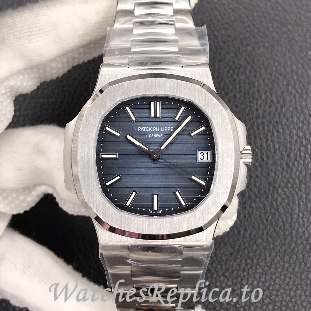 Patek Philippe Replica Nautilus 5711 Stainless steel strap 40MM - WatchesReplica.is