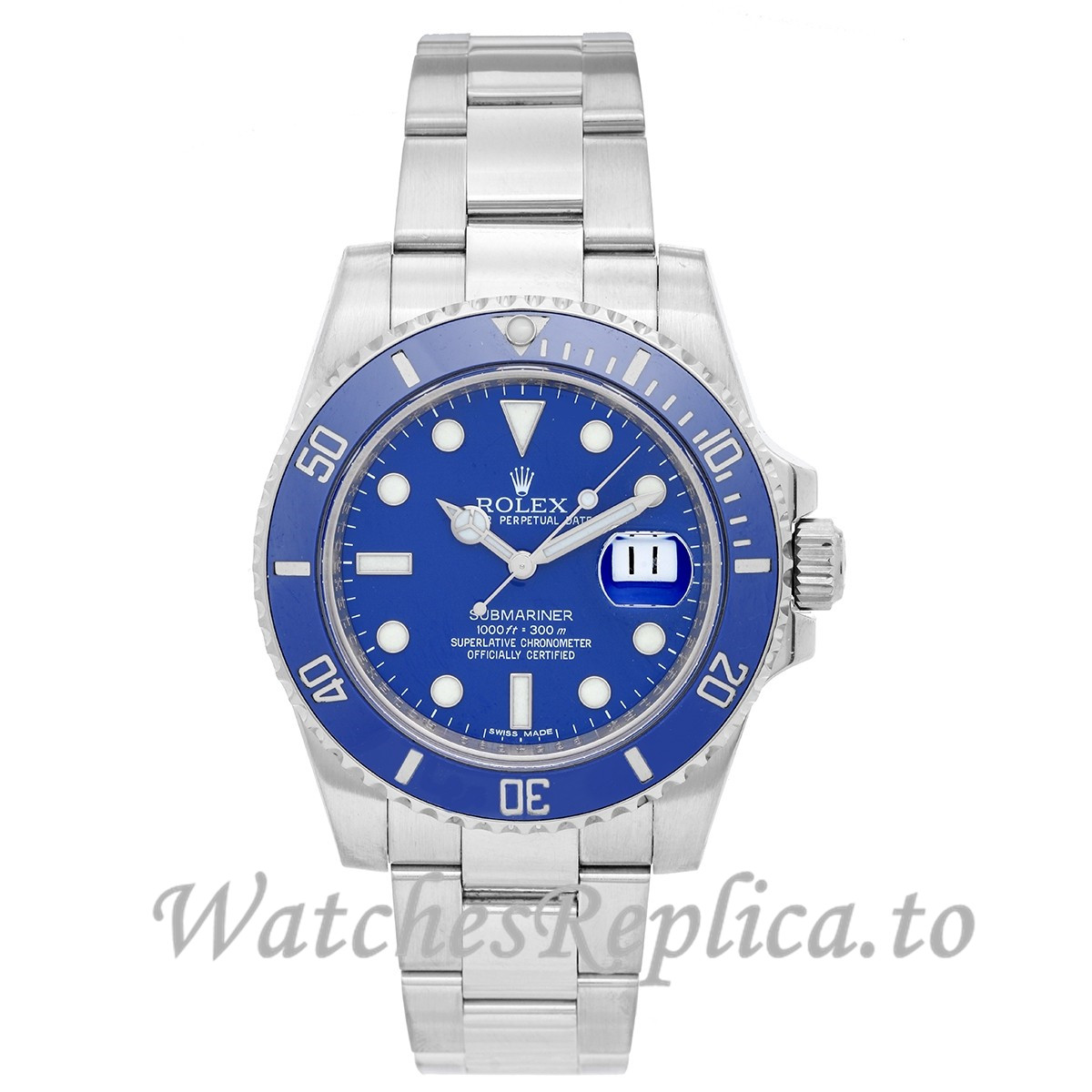 Rolex Submariner Replica 116619 40MM - WatchesReplica.is