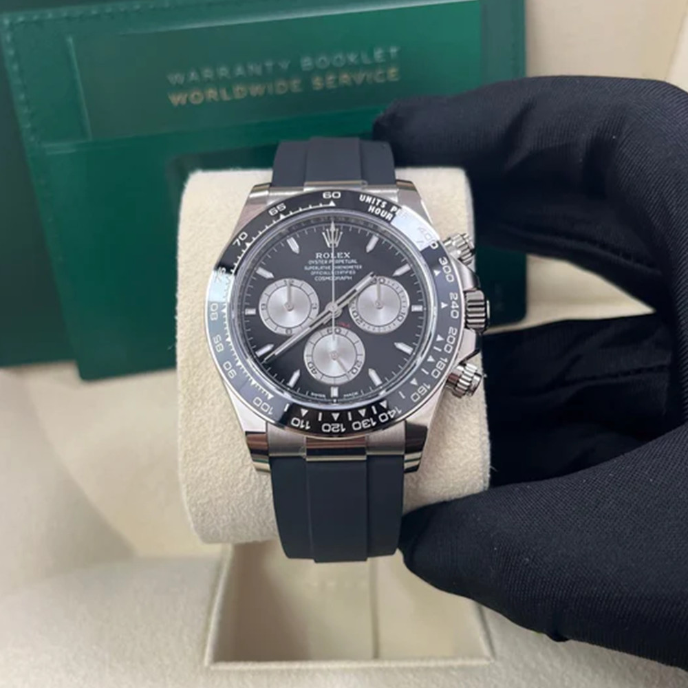 Rolex Daytona Black & Steel Dial 40mm 126519LN - WatchesReplica.is