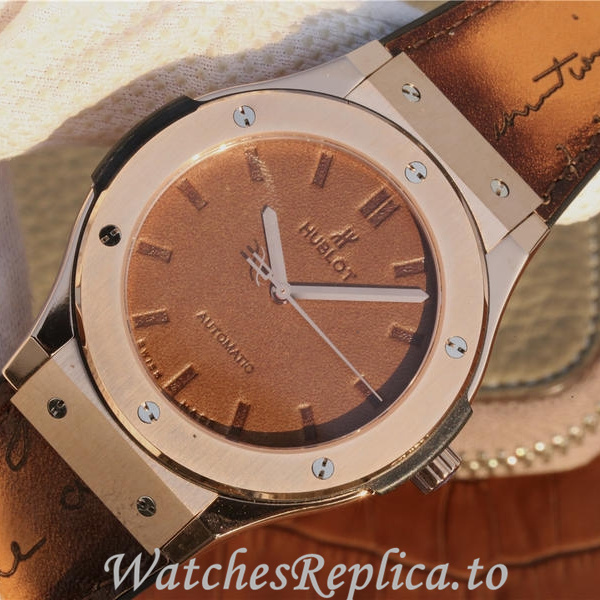 Hublot Replica 511.OX Leather strap 45MM - WatchesReplica.is