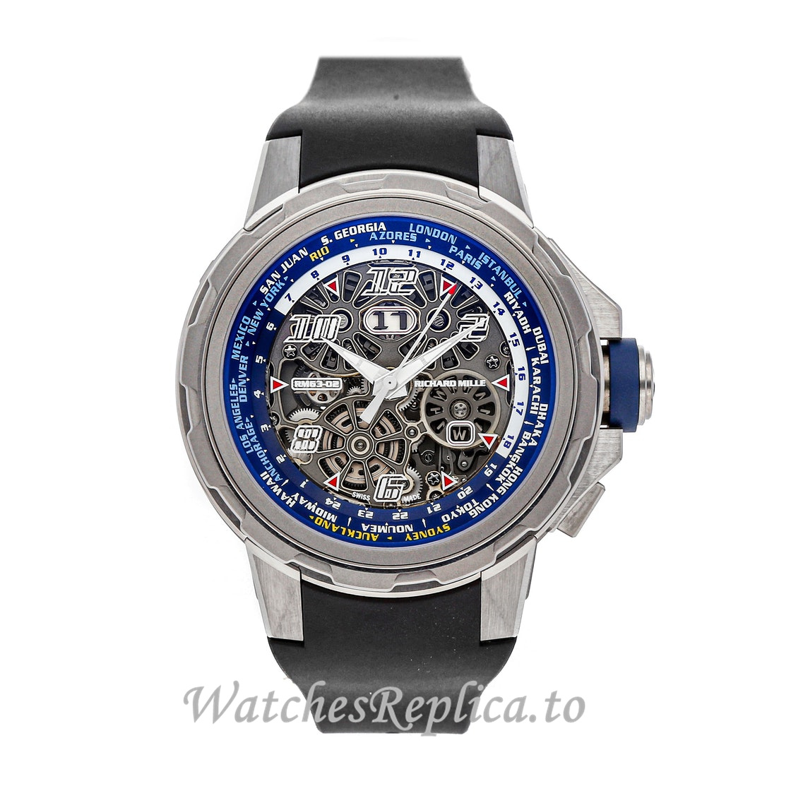 Replica Richard Mille RM 063 RM63 02 48MM Mens Watch - WatchesReplica.is