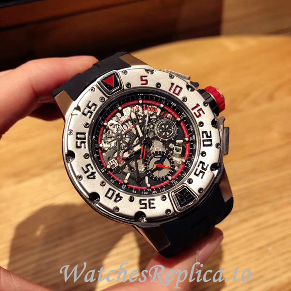 Richard Mille Replica RM032 Rubber strap 50MM - WatchesReplica.is