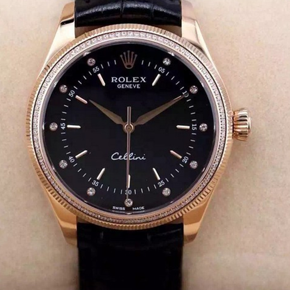 Rolex Cellini Black Dial 5310 - WatchesReplica.is