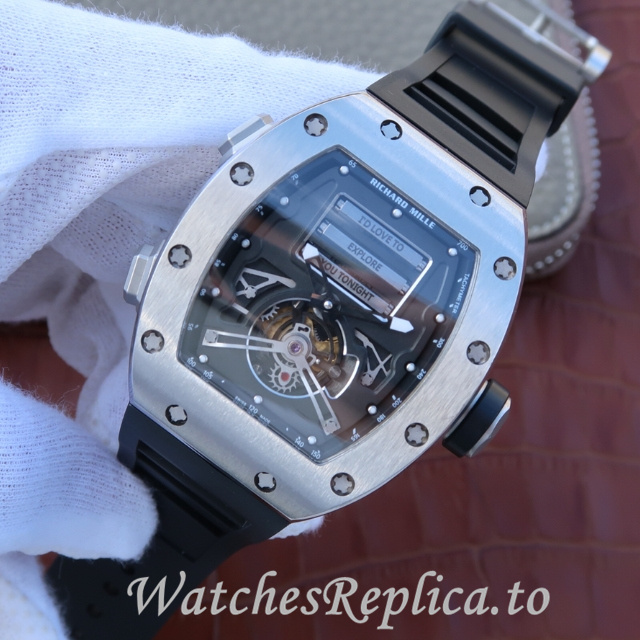 Richard Mille Replica RM69Ti Rubber strap 50MM - WatchesReplica.is