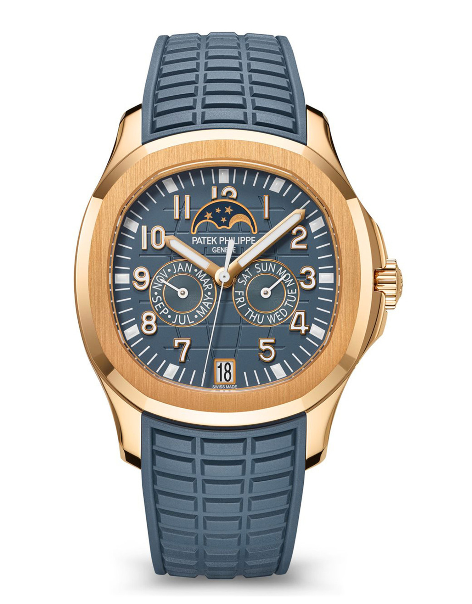 Patek Philippe Aquanaut 5261R-001 Blue Gray 40mm - WatchesReplica.is