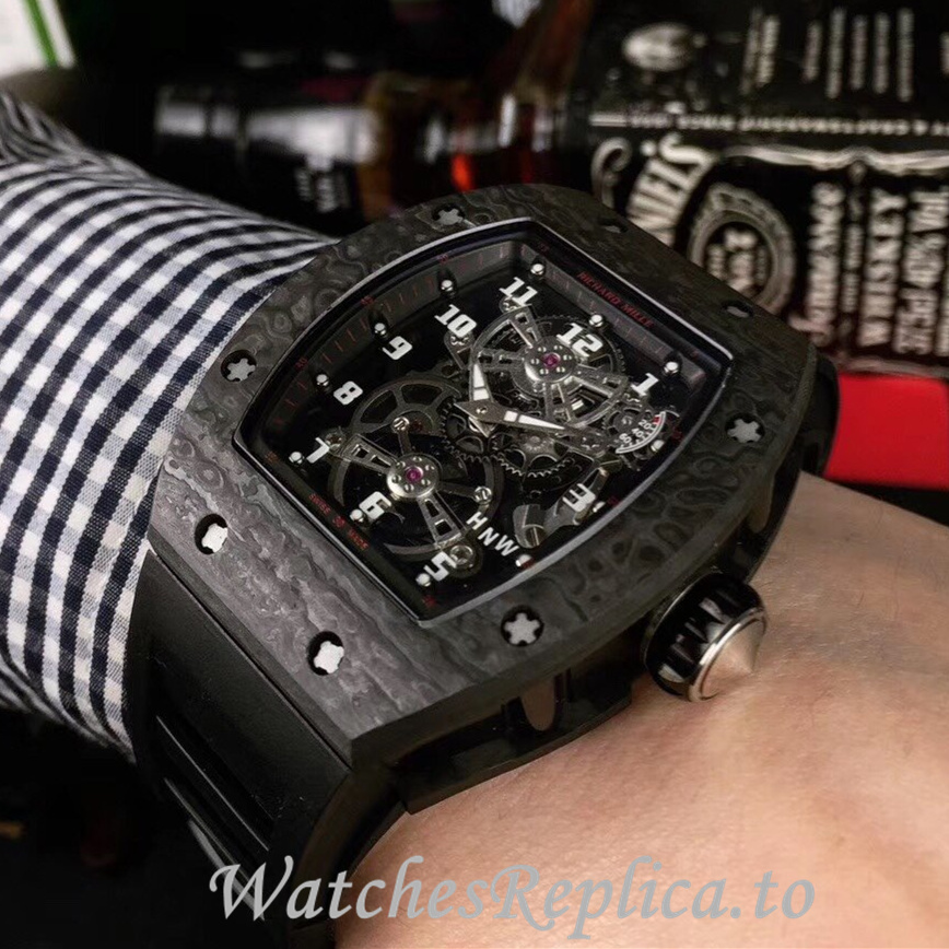 Richard Mille Replica RM17-01 Rubber strap 50MM - WatchesReplica.is