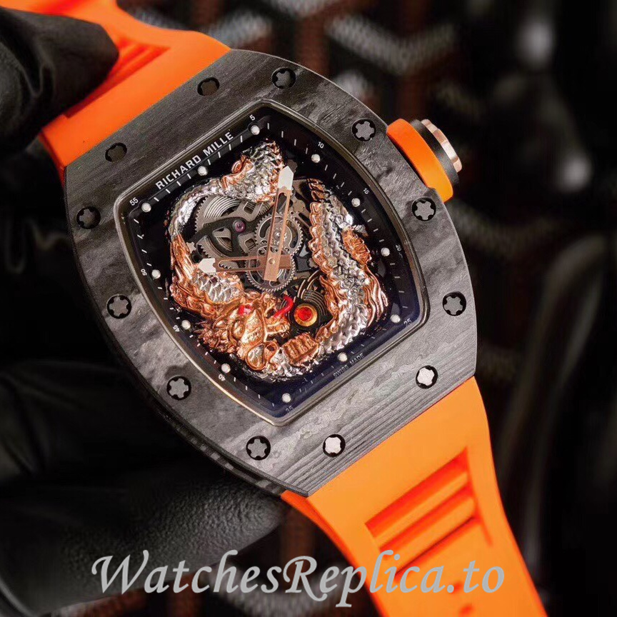 Richard Mille Replica RM57-03 Rubber strap 50MM - WatchesReplica.is