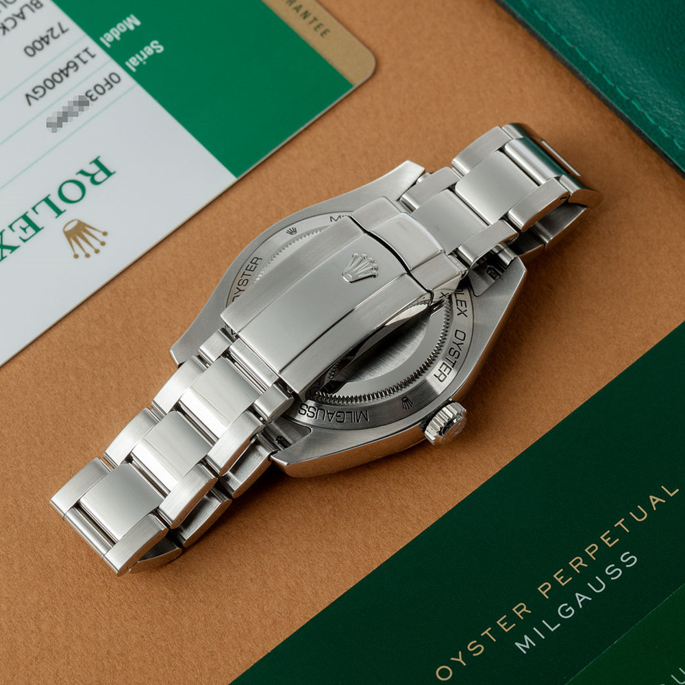 Replica Rolex Milgauss 116400GV 0001 40MM - WatchesReplica.is
