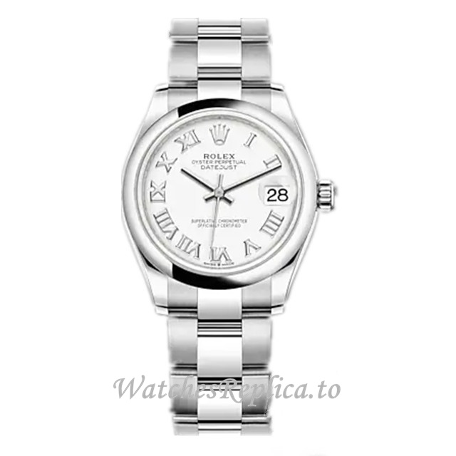 Replica Rolex Datejust m278240-0003 31MM Stainless Steel strap Ladies Watch - WatchesReplica.is