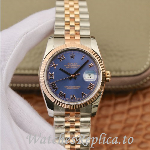 Swiss Rolex Datejust Replica 126300 Stainless steel strap 36MM - WatchesReplica.is