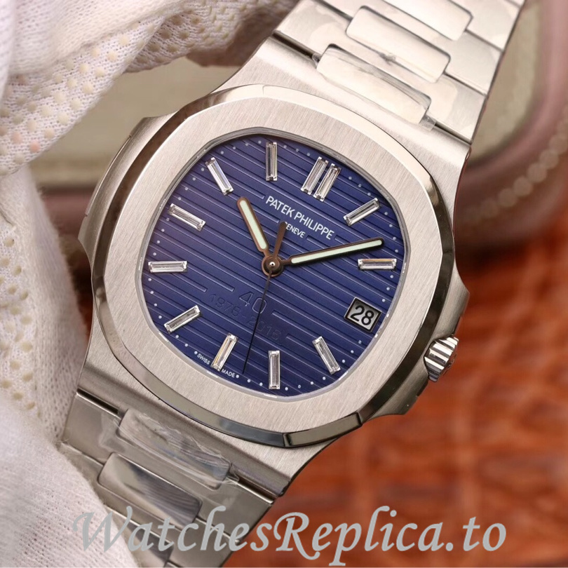 Patek Philippe Replica Nautilus 5711 Stainless steel strap 40MM - WatchesReplica.is