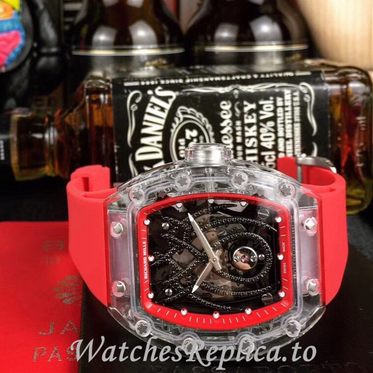 Richard Mille Replica RM052 Rubber strap 50MM - WatchesReplica.is