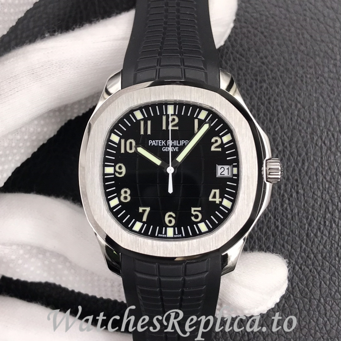 Patek Philippe Replica Aquanaut 5167 Rubber strap 40MM - WatchesReplica.is