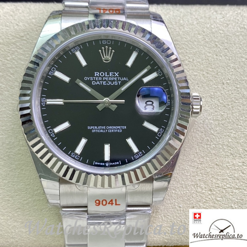 Swiss Rolex Datejust Replica 126331 Stainless steel strap 41MM - WatchesReplica.is
