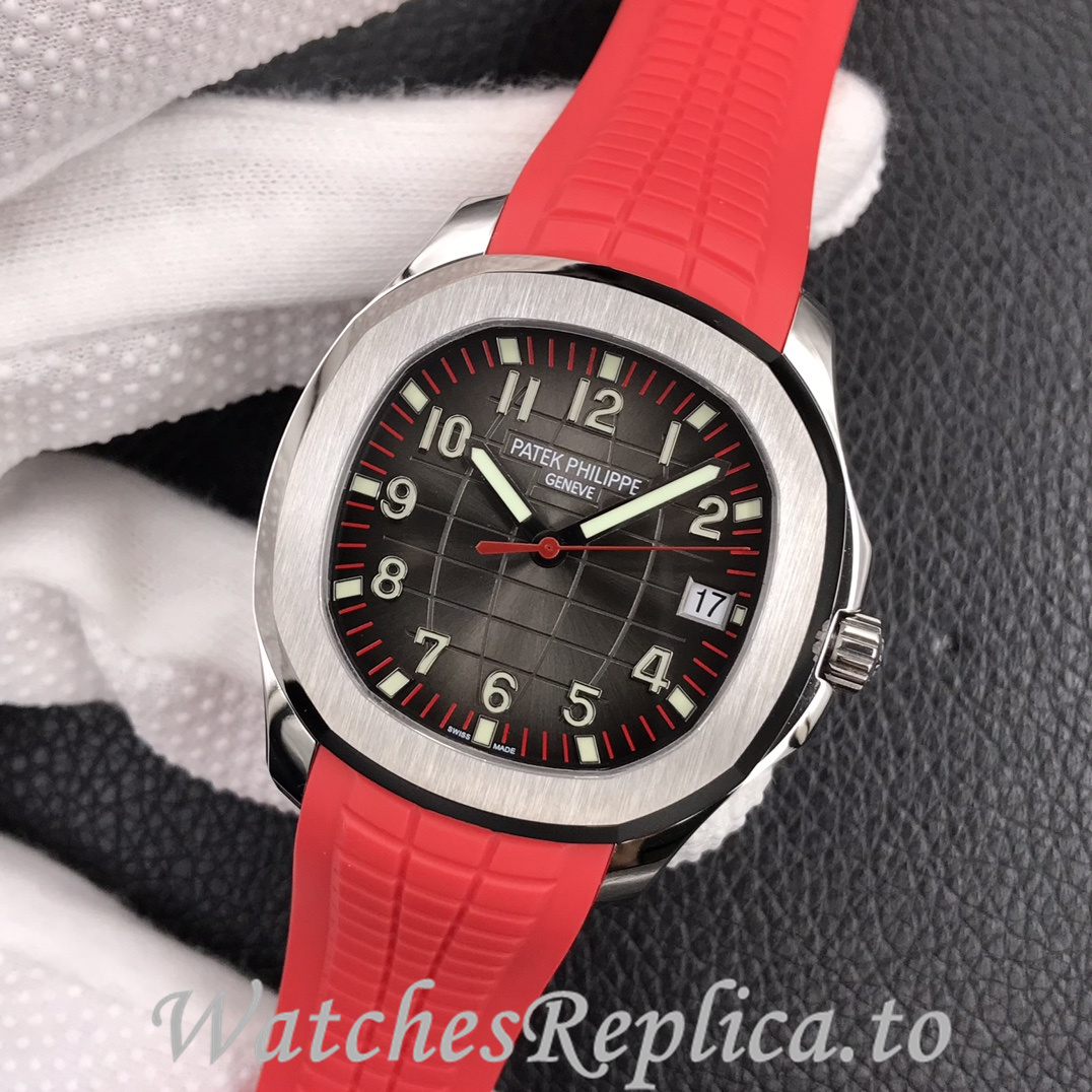 Patek Philippe Replica Aquanaut 5167 Rubber strap 40MM - WatchesReplica.is