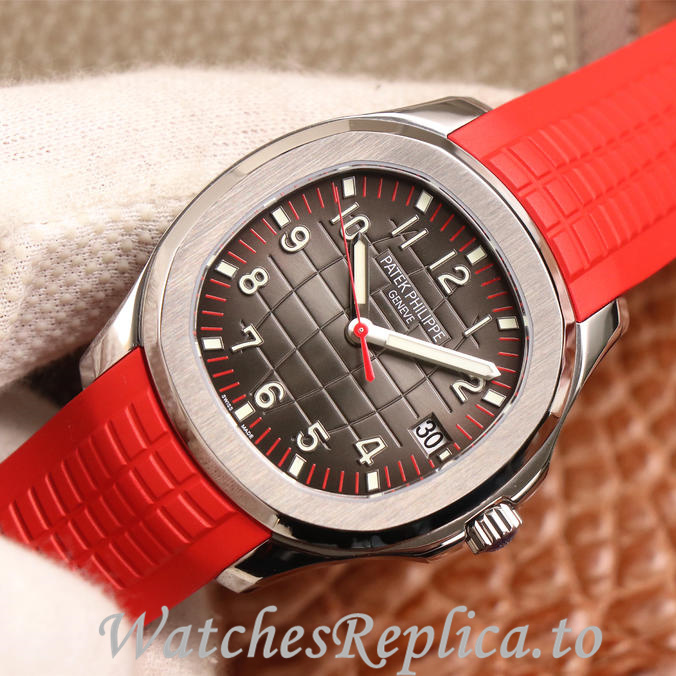 Patek Philippe Replica Aquanaut Rubber strap 42MM - WatchesReplica.is